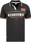 Polo Shirt Heren Zwart Geographical Norway Expedition Kerato