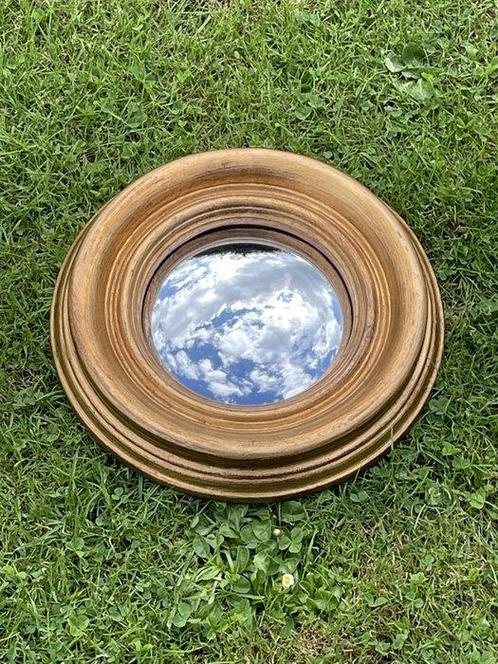 Wandspiegel- Spiegel rond - Glas - Spiegel, Antiek en Kunst, Curiosa en Brocante