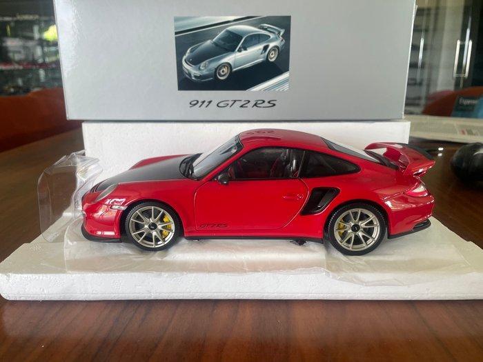 Minichamps 1:18 - Modelauto - Porsche 911 GT2 RS, Hobby en Vrije tijd, Modelauto's | 1:5 tot 1:12