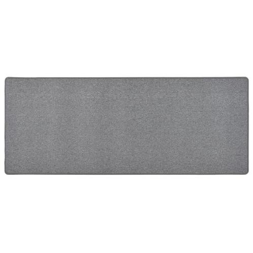 vidaXL Tapijtloper 80x200 cm donkergrijs, Huis en Inrichting, Stoffering | Tapijten en Vloerkleden, Nieuw, Verzenden