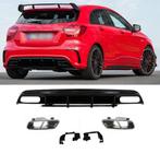 A45 AMG Look Diffuser voor Mercedes Benz A Klasse W176, Ophalen of Verzenden