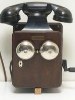 Bell Telephone MFG Company - Analoge telefoon - houten,, Antiek en Kunst