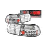 Feux Arrière Pour Honda Civic 91-95 3D Led Chromé, Auto-onderdelen, Verzenden, Nieuw