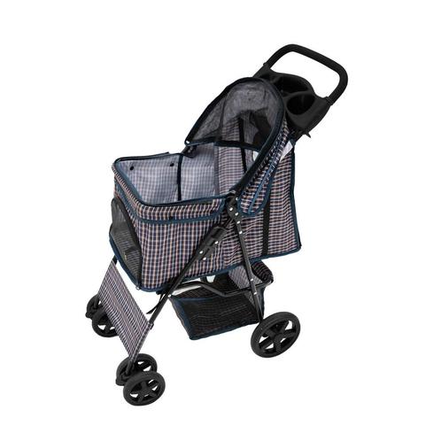 Huisdierenwagen met Regenhoes – Ruitblauw, Animaux & Accessoires, Accessoires pour chiens, Envoi