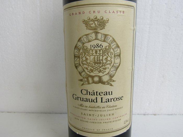 1986 Château Gruaud Larose - Bordeaux, Saint-Julien 2ème, Collections, Vins