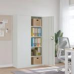 vidaXL Archiefkast 105x40x180 cm staal lichtgrijs, Huis en Inrichting, Kasten | Overige, Verzenden, Nieuw