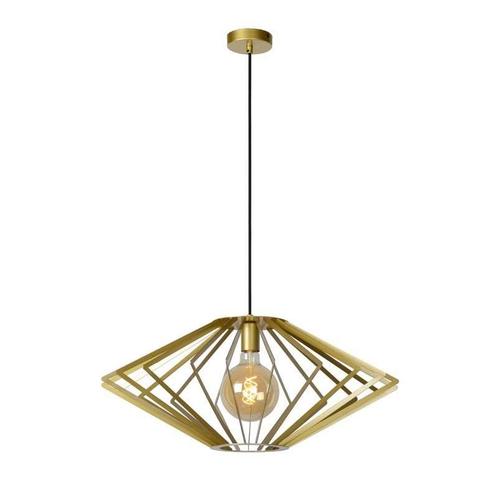 Hanglamp Lucide DIAMOND -  - Ø 63 cm - 1xE27 - Mat, Huis en Inrichting, Lampen | Hanglampen, Nieuw, Verzenden
