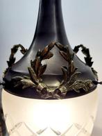 Lampe - empire style - Verre - Lustre à halogènes français