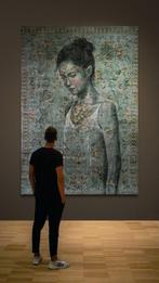 Jacqueline Klein Breteler - “Isolation 3.”-painting on a