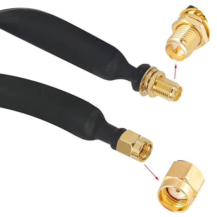 DrPhone SRC4 - Window Pass Through kabel - Platte RP SMA, Computers en Software, WiFi-versterkers, Nieuw, Verzenden