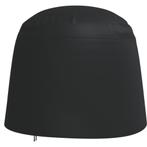 vidaXL Hoes voor dubbele ei-stoel zwart Ø 230x200 cm 420D, Tuin en Terras, Tuinmeubel-accessoires, Nieuw, Verzenden