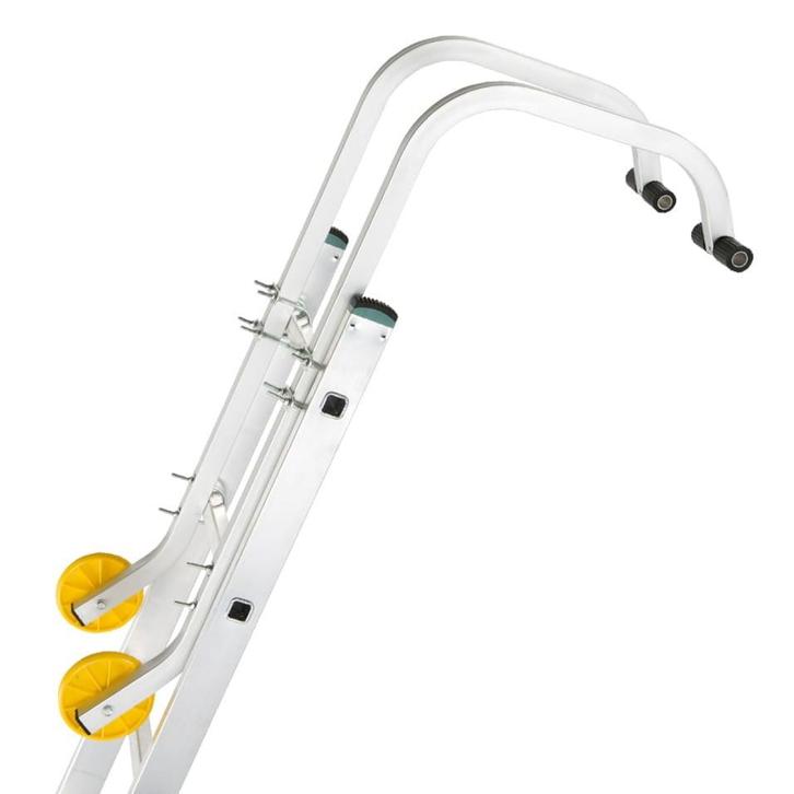 Universele aluminium nokhaak voor ladders - 44x90 cm - ee..., Doe-het-zelf en Bouw, Ladders en Trappen, Nieuw, Ophalen of Verzenden