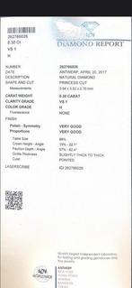 Zonder Minimumprijs - 1 pcs Diamant (Natuurlijk) - 0.30 ct -, Nieuw
