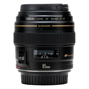 Canon EF 85mm f/1.8 USM met garantie beschikbaar voor biedingen