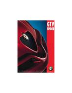 1995 ALFA ROMEO GTV | SPIDER BROCHURE NEDERLANDS, Nieuw