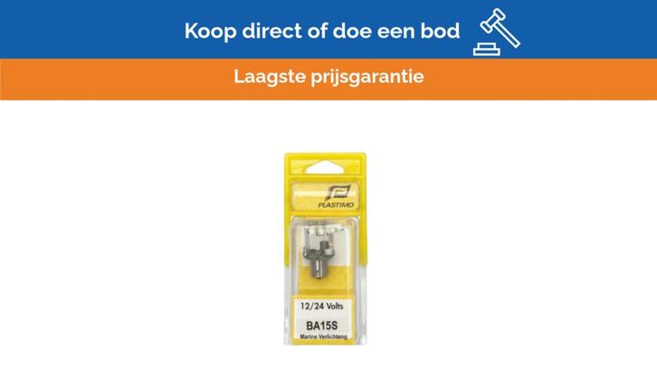 Bieden: Plastimo BA15S LED Replacement Light - Marine Light, Sports nautiques & Bateaux, Accessoires navigation, Enlèvement ou Envoi