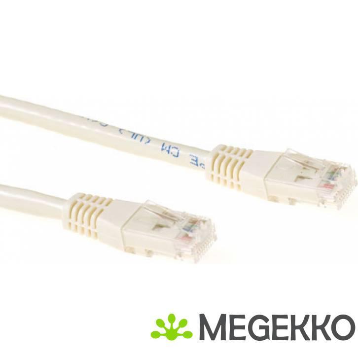 ACT Ivoor 30 meter U/UTP CAT6 patchkabel met RJ45, Computers en Software, Overige Computers en Software, Nieuw, Verzenden