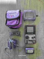 Gameboy Advance SP zwart met voeding (Nintendo tweedehands), Games en Spelcomputers, Ophalen of Verzenden, Nieuw