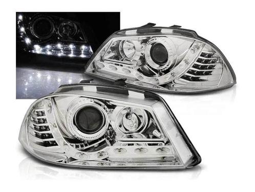Daylight Chrome koplampen geschikt voor Seat Ibiza 6L, Auto-onderdelen, Verlichting, Nieuw, Seat, Verzenden