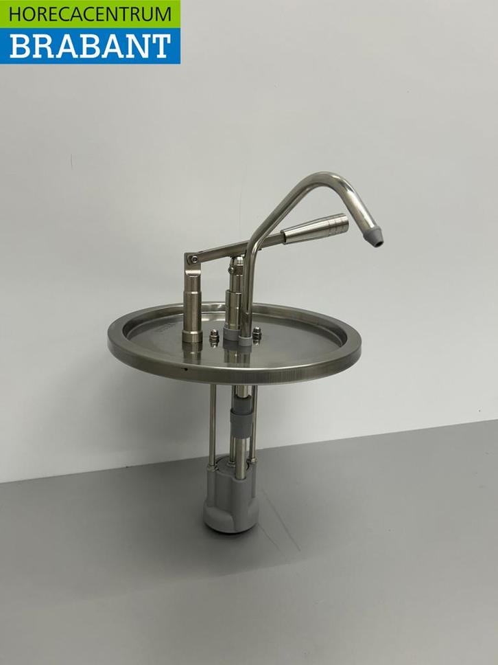 HCB RVS Emmerdispenser Sausdispenser Sauspomp met, Zakelijke goederen, Horeca | Keukenapparatuur, Ophalen of Verzenden