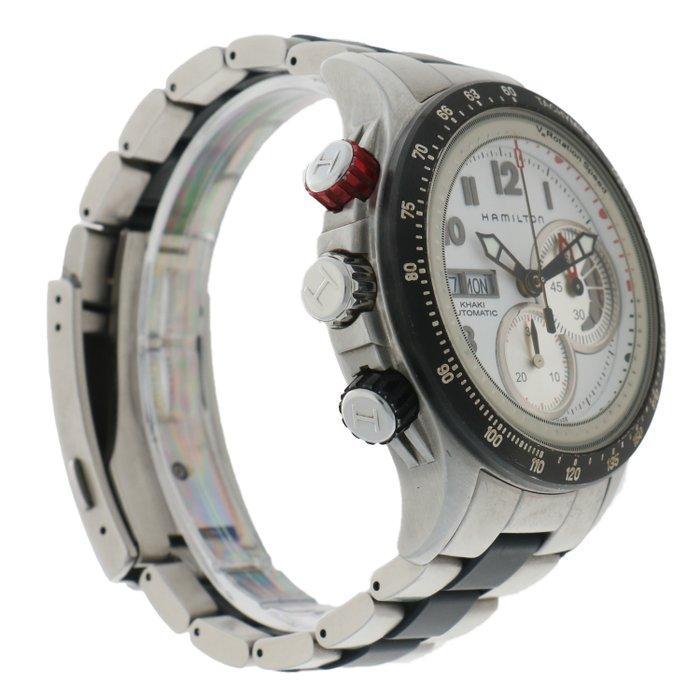 Hamilton - Khaki Tachymiler - H717260 - Homme - 2008, Handtassen en Accessoires, Horloges | Heren