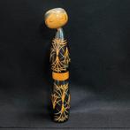 H34cm creatieve Kokeshi Cicada Rain door Sato Suigai, een