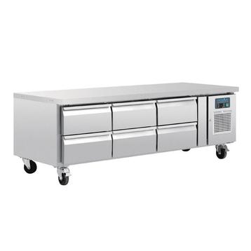 Polar GN laag model koelwerkbank 6 laden, Verzenden