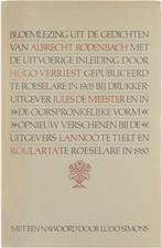 Bloemlezing uit de gedichten van Albrecht Rodenbach, Gelezen, Albrecht Rodenbach, Johanna Aleida Nijland, Verzenden