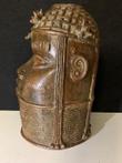 Tête - Bronze - In the style of Benin Kingdom - Nigeria - 30