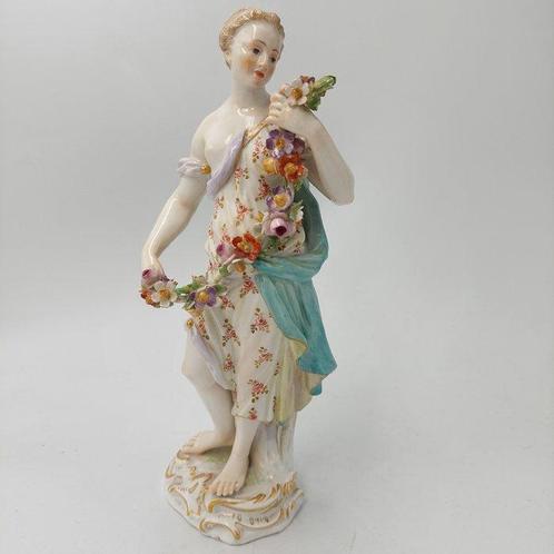 Meissen - C84 - Figuur - Allegorie of the Spring - Porselein, Antiek en Kunst, Antiek | Glaswerk en Kristal