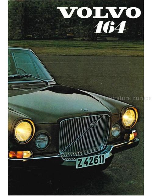1970 VOLVO 164 BROCHURE ITALIAANS, Boeken, Auto's | Folders en Tijdschriften
