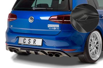 Achterskirt voor VW Golf 7 R / R-Line HA253-C, Verzenden