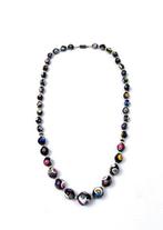Murano Millefiori glas - metaal - Halsketting