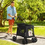 Hondenbuggy - ComfortPet - Inklapbaar - Oxford-stof - Zwart, Ophalen of Verzenden, Nieuw