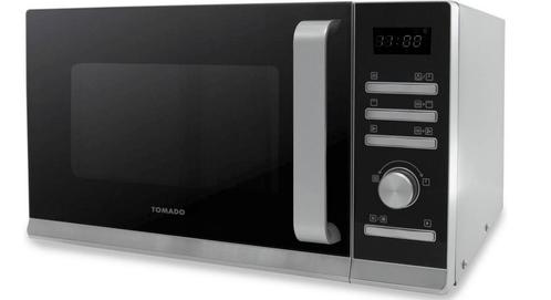 Tomado TMC2501S - combi magnetron - 25 liter - zilver, Elektronische apparatuur, Ovens, Verzenden