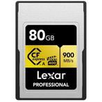 Lexar 80GB CFexpress Pro Type A Gold 900Mb/s, Nieuw, Ophalen of Verzenden, Overige Merken