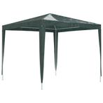Partytent 2,5x2,5m Groen | Goedkoop Paviljoen | Retour deal, Verzenden, Partytent, Minder dan 4 meter, Nieuw