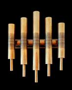 Wandlamp - goudkleurig lood