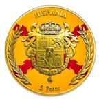 Niue. 5 Pesos 2025 1 oz Hispania Spanish Empire Flag