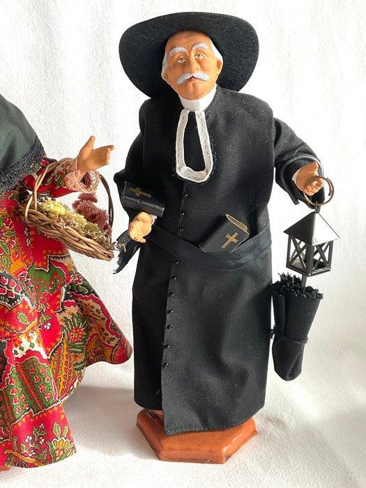 Devouassoux __ artisanale Provençaalse Santons beeldjes -, Antiek en Kunst, Antiek | Boeken en Manuscripten