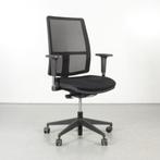 CS Airtop bureaustoel, zwart mesh, 1D armleggers, Ophalen of Verzenden