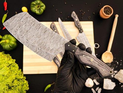 Smith - Keukenmes - Slicing knife - Buffalohoorn en meerriem, Antiek en Kunst, Antiek | Keukengerei