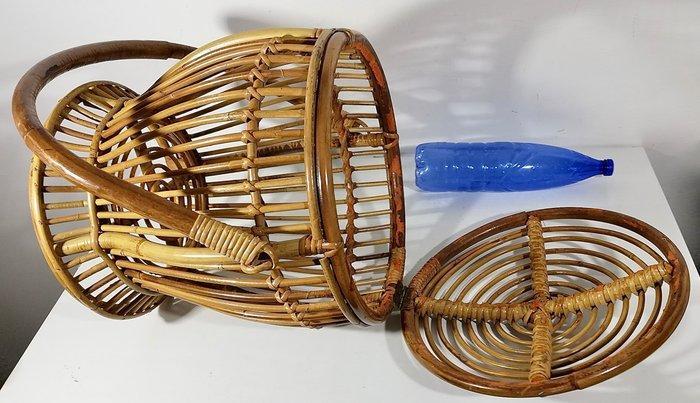 Mand - Vintage design uit de jaren 1960 - Vimini - Openbare, Antiek en Kunst, Kunst | Designobjecten