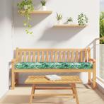 vidaXL Ligbedkussens voor Bank 2 stuks Bladpatroon 180x40x8, Verzenden, Nieuw