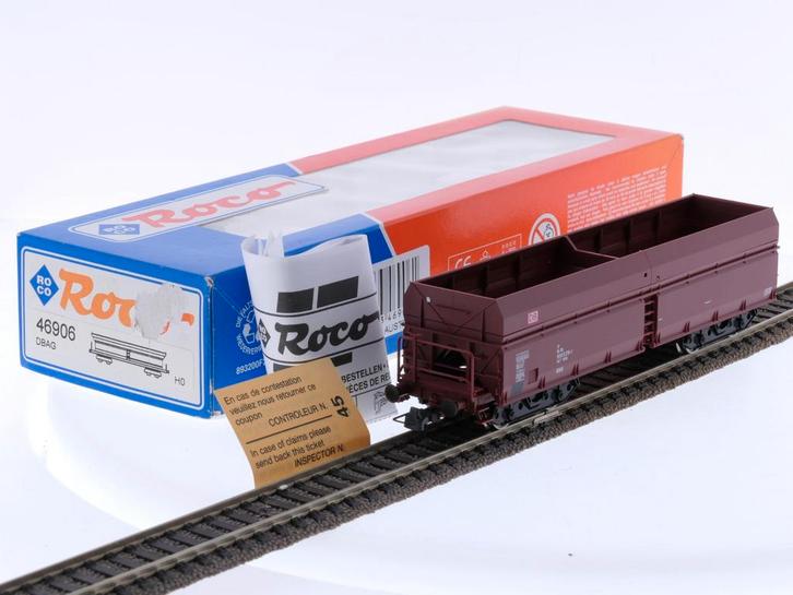 Schaal H0 Roco 46906 zelflosser Fal163 van de DB #6843, Hobby en Vrije tijd, Modeltreinen | H0, Gelijkstroom, Analoog, Zo goed als nieuw