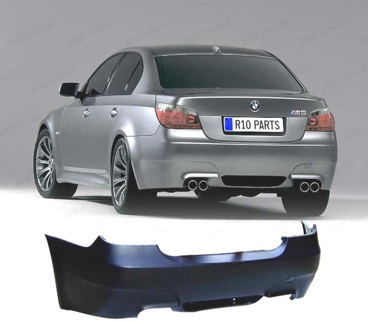 PARE-CHOCS ARRIÈRE BMW E60 03-10 LOOK M5, Auto-onderdelen, Carrosserie, Verzenden