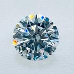 1 pcs Diamant (Natuurlijk) - 1.06 ct - Rond - D (kleurloos), Nieuw