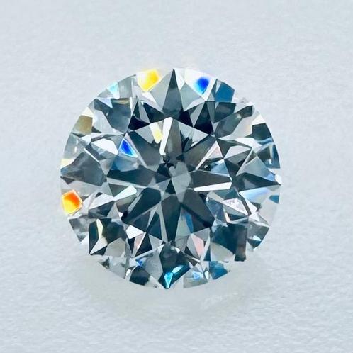1 pcs Diamant (Natuurlijk) - 1.06 ct - Rond - D (kleurloos), Handtassen en Accessoires, Edelstenen