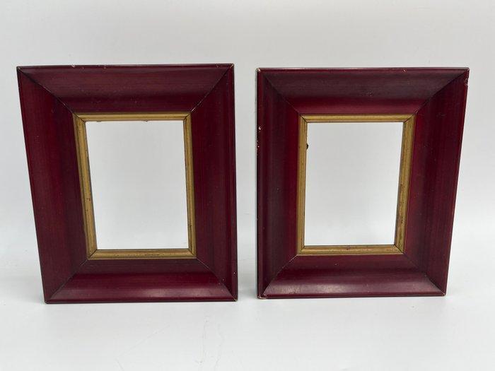 Lijst (2) - Hout - paar klassieke kaders, Antiquités & Art, Antiquités | Autres Antiquités
