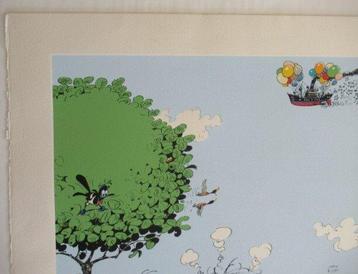 Franquin, André - 1 Silkscreen - Modeste & Pompon - 1990